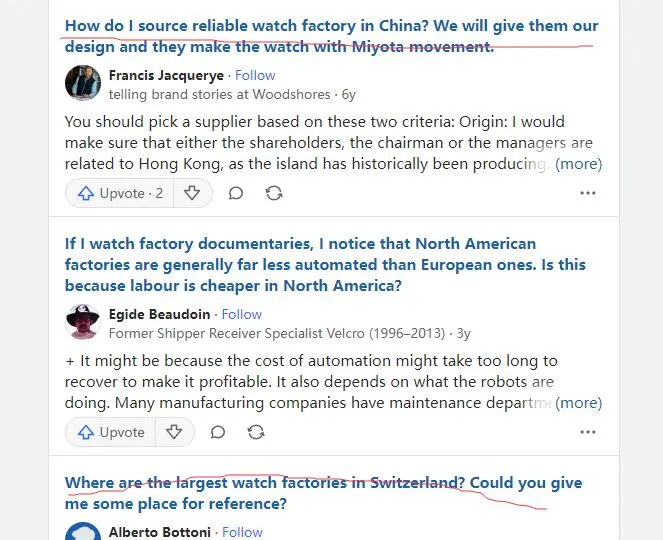 quora 的B端话题